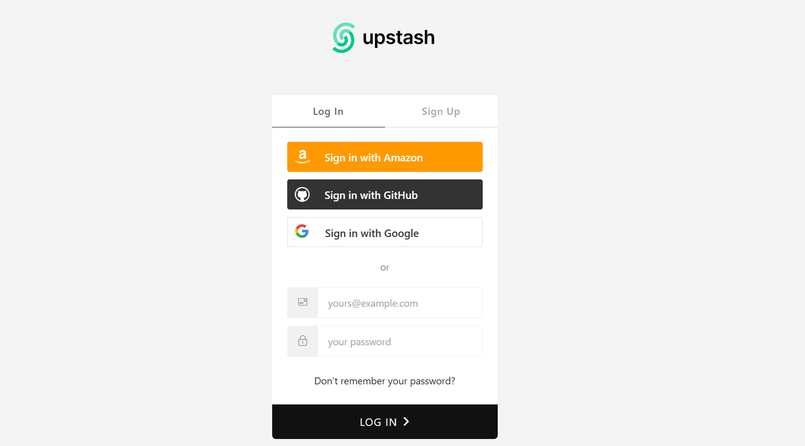 Sign up for Upstash Cloud